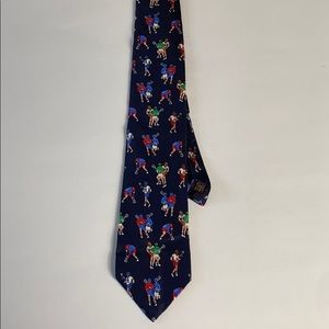 Lacrosse Themed Tie